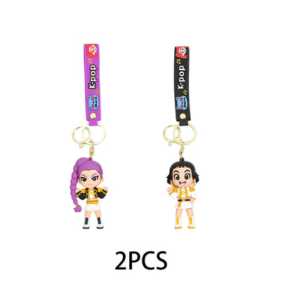K-POP Demon Hunters Keychains