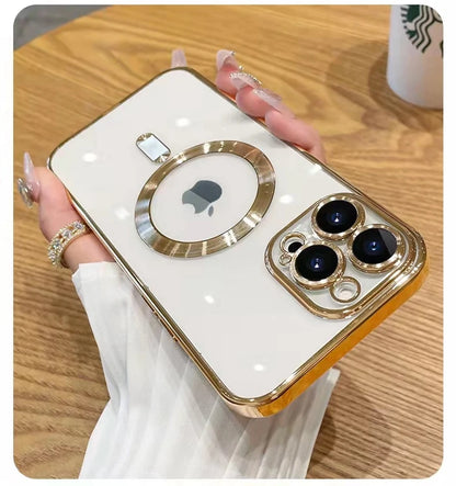 Metallic Plating Magsafe Phone Case ( for iPhone)