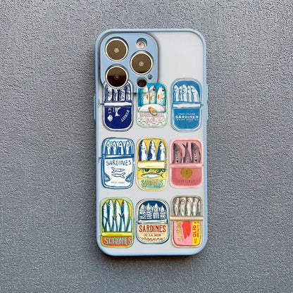 Sardines Funny Colourful Phone Case (for iPhone)
