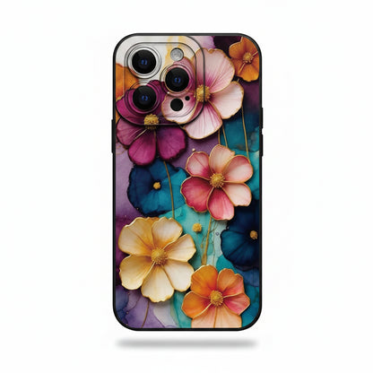 Luxurious Flowers TPU Phone Case (for iPhone)