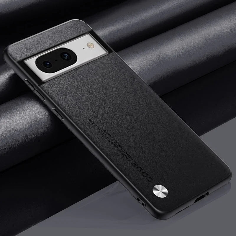 Luxury Leather Phone Case for Google Pixel