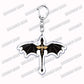 Fourth Wing Basgiath Dragon Keychain