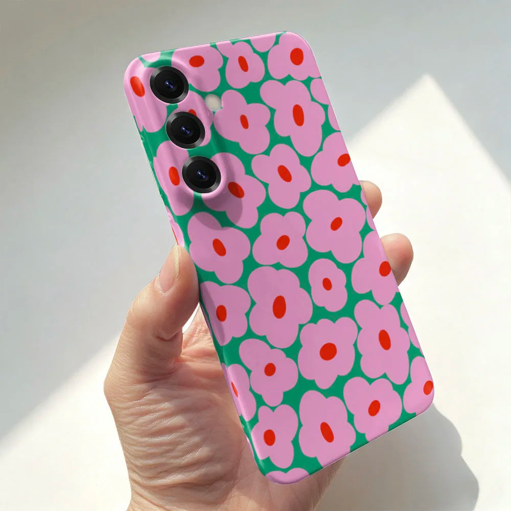 Flower Samsung Galaxy S Case – Hard Shockproof Cover
