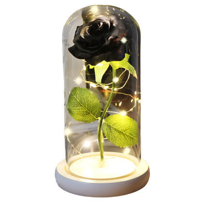 Beauty and the Beast Enchanted Rose Dome Light