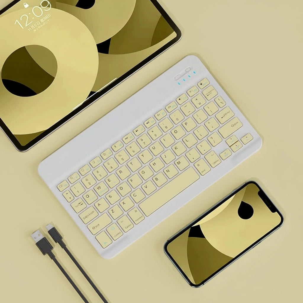 Pastel Magnetic Tablet Keyboard