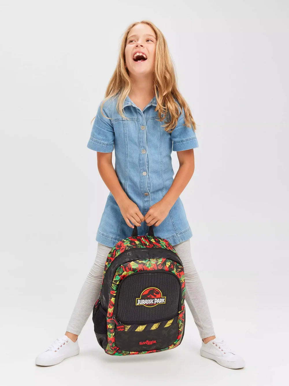 Smiggle Jurassic Park School Kids Backpack - Large