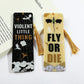 Fourth Wing Dragon Bookmark with Tassels