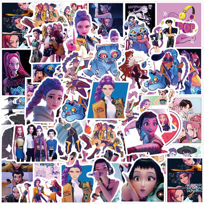 Sticker Decals of K-Pop Demon Hunters