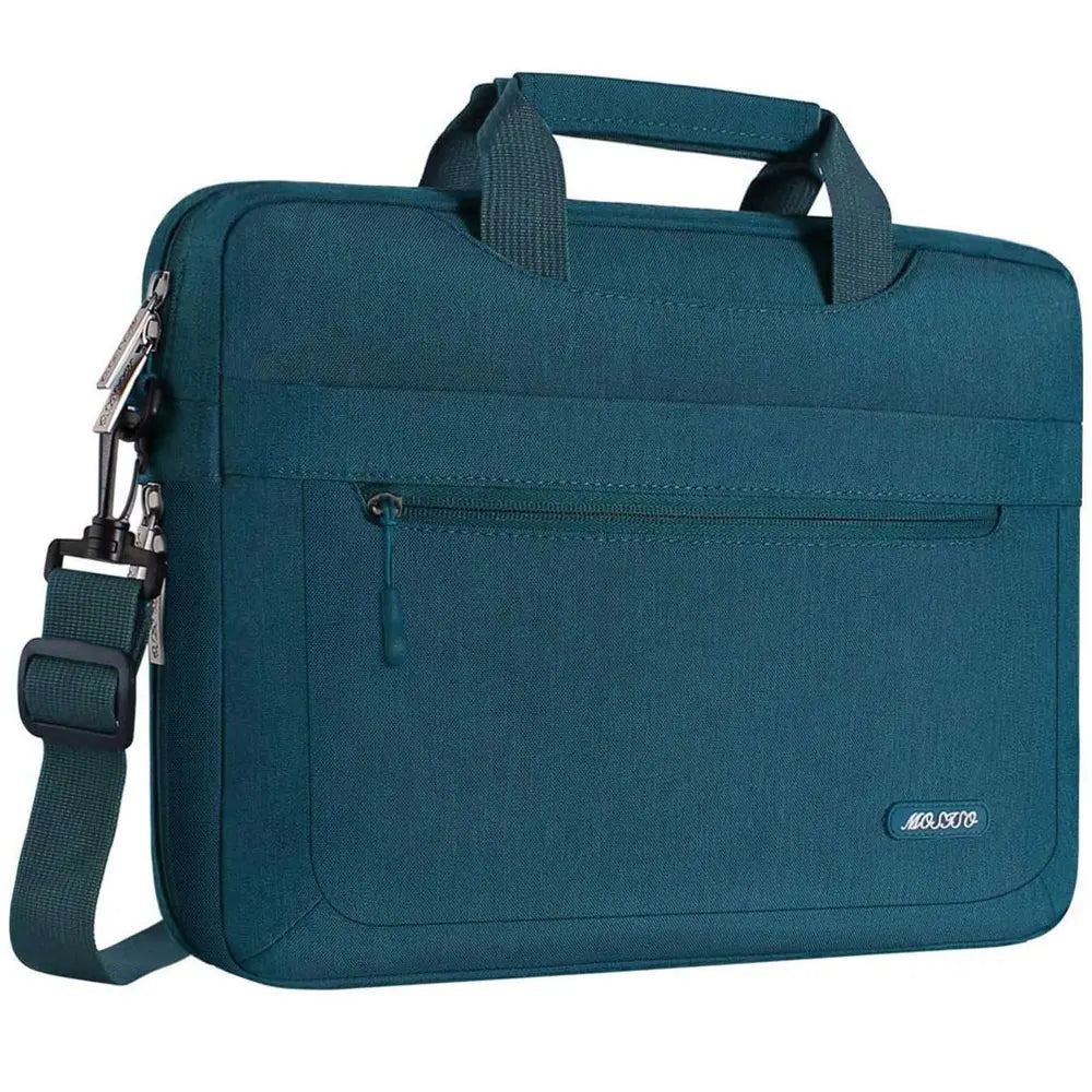 Mosiso Solid Colour Office Laptop Shoulder Bag