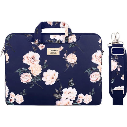 MOSISO Printed Laptop Shoulder Bag – 13–17.3 Inch