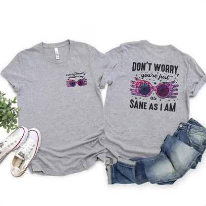 Luna Lovegood Just As Sane As I Am Women's Graphic Tee