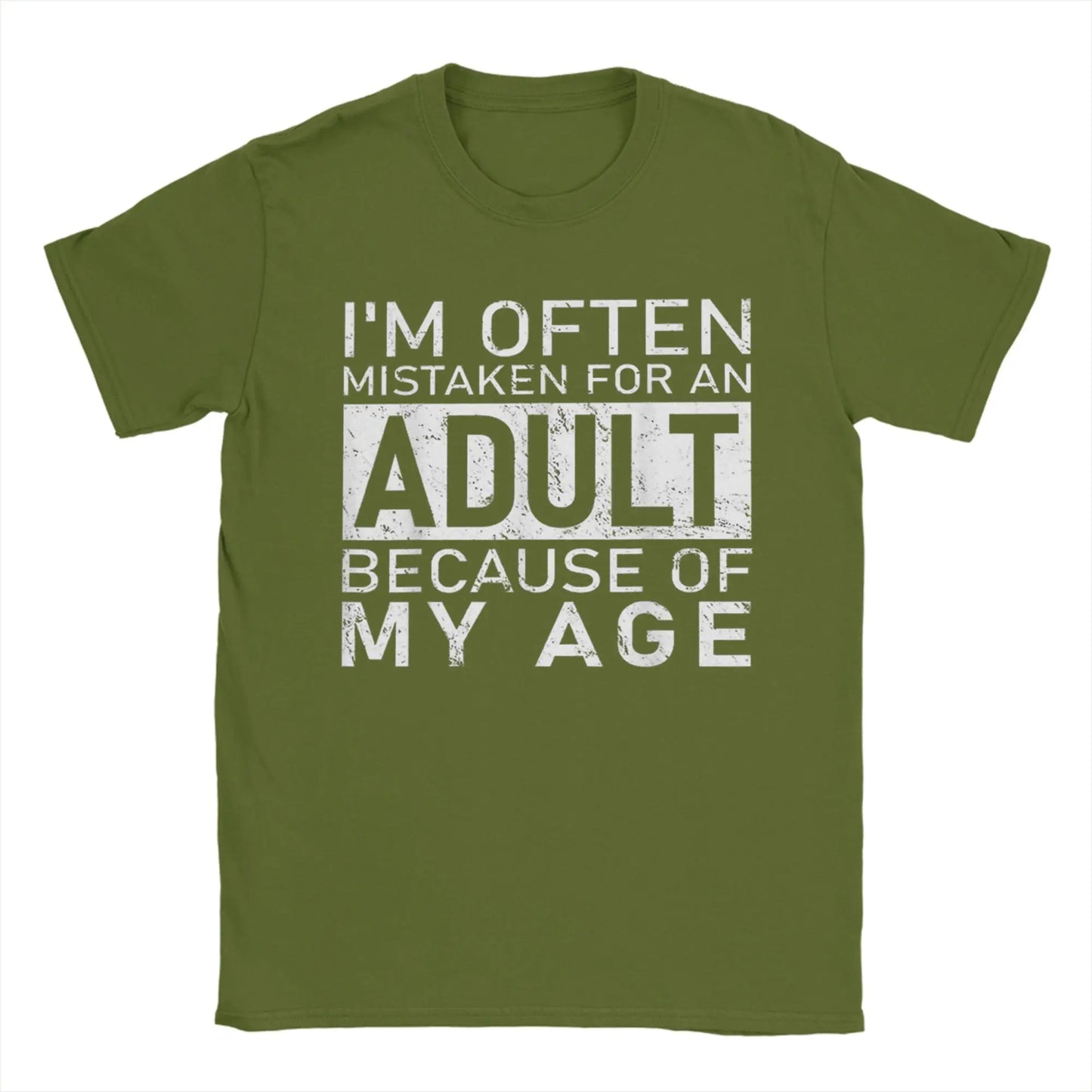 Mistaken for an Adult Mens Graphic Tee