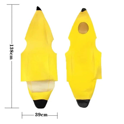 Kids & Adult Banana Funny Costume