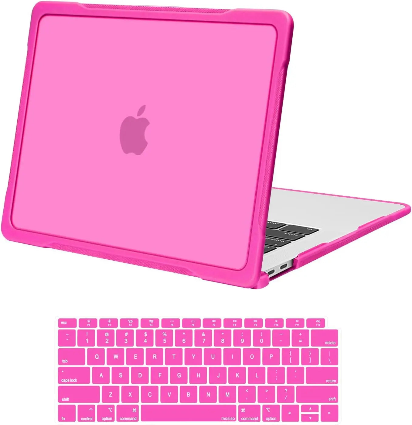 Hard Shell Coloured Laptop Case with Keyboard Cover (for MacBook)