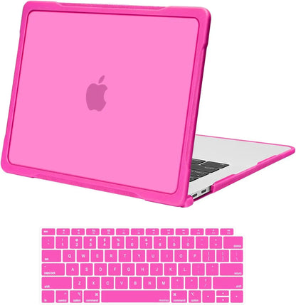 Hard Shell Coloured Laptop Case with Keyboard Cover (for MacBook)