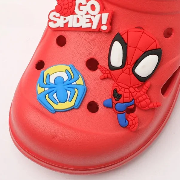 Lightweight Kids Mule Shoes with Spiderman