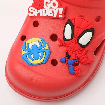 Lightweight Kids Mule Shoes with Spiderman