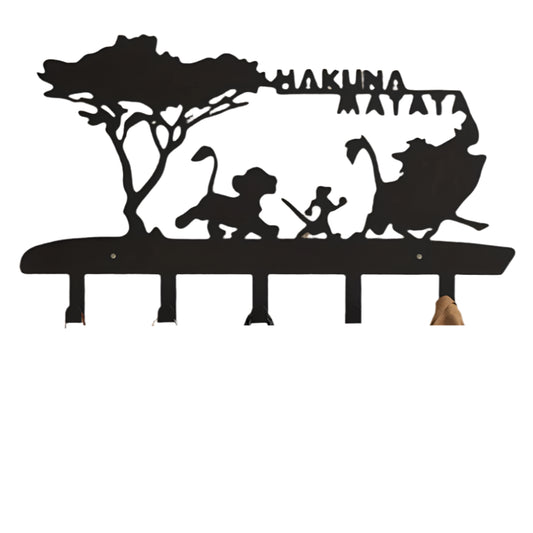 Wall-Mounted Key Holder - Hakuna Matata