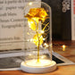 Beauty and the Beast Enchanted Rose Dome Light