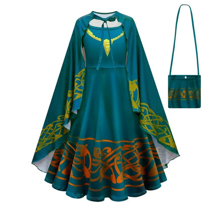 Kids Dress-up Costume of Merida from Brave