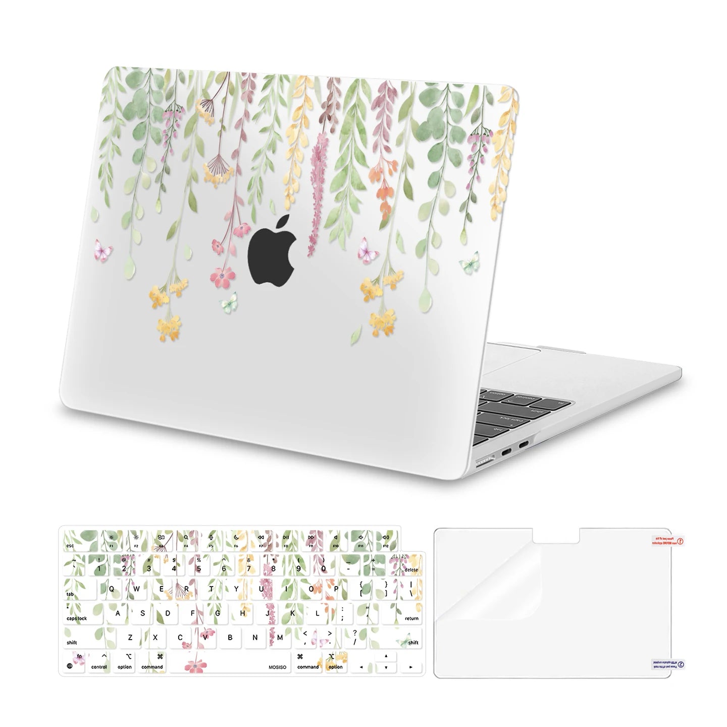 Colourful Hardshell Protective Laptop Case (for Macbook)