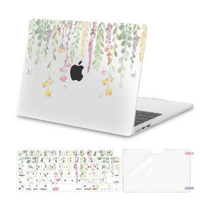 Colourful Hardshell Protective Laptop Case (for Macbook)