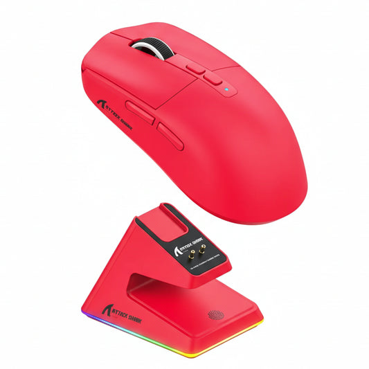 ATTACK SHARK X6 Mouse with Charging Dock