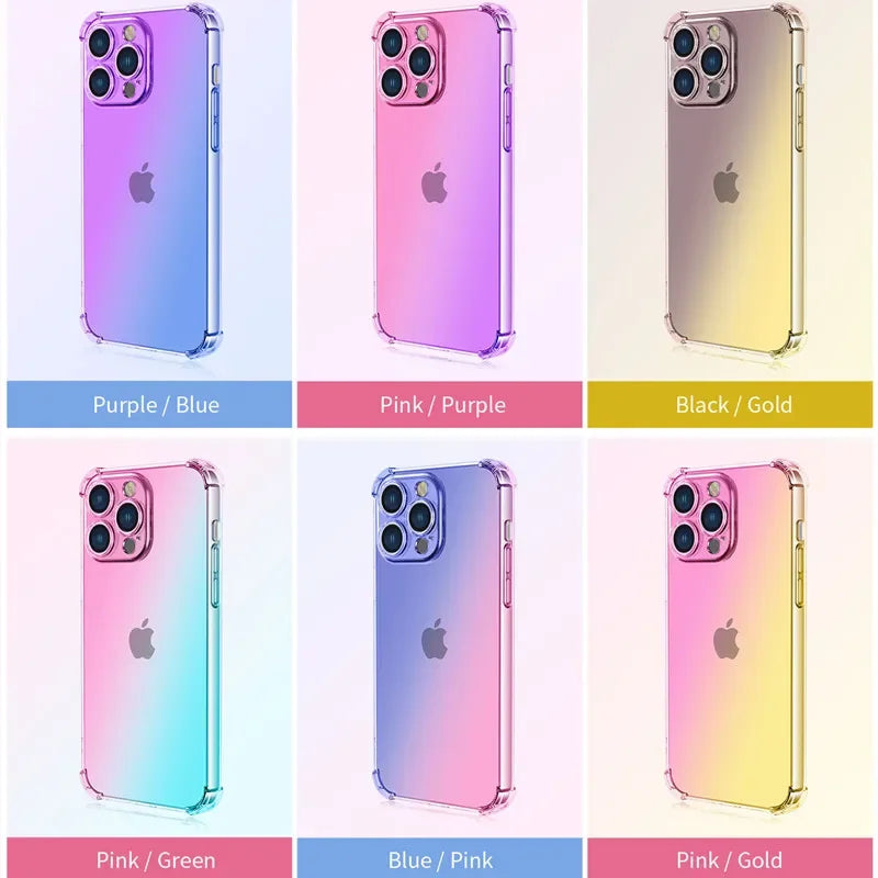 Pastel Gradient TPU Phone Case (for iPhone)