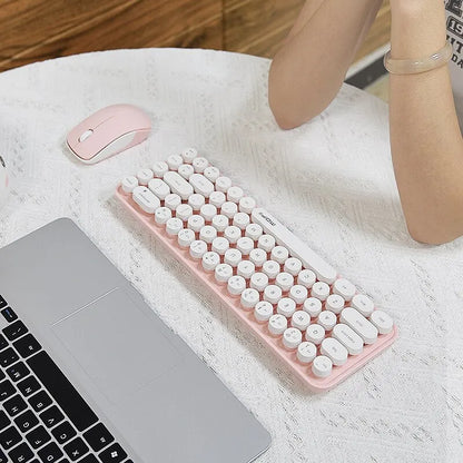 MOFII Compact Wireless Keyboard and Mouse Set
