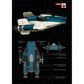 Space Ship Canvas Wall Art Prints of Star Wars Machines