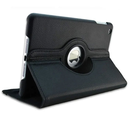 Faux Leather Case with Stand and 360 degree Rotation (for iPad)