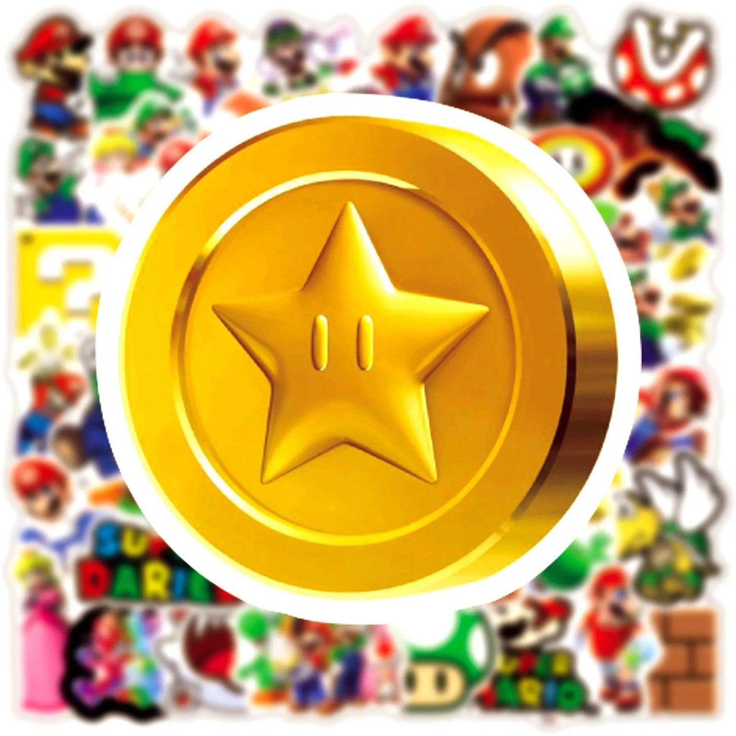 Super Mario Bros Sticker Pack (100pc)