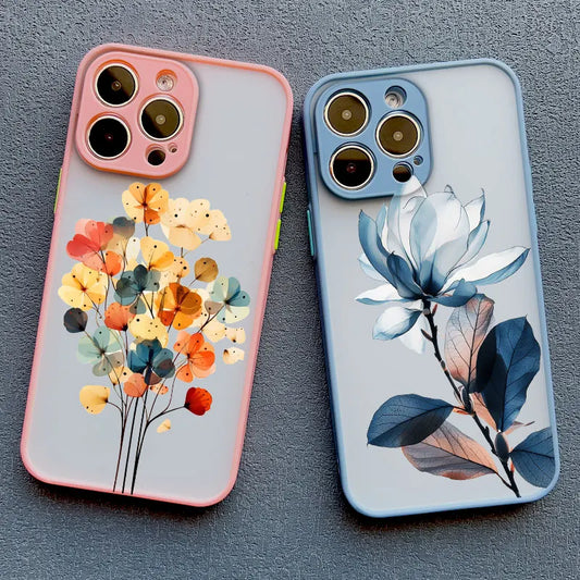 Floral Ink Wash Phone Case (for iPhone)