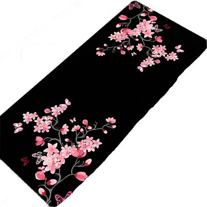 Computer Desk Mat of Japanese Sakura Cherry Blossom