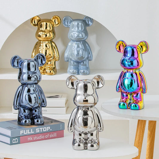 Shiny Bear Home Décor Figurine 17/27cm