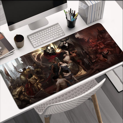 Anti-slip Computer Desk Mat of Diablo