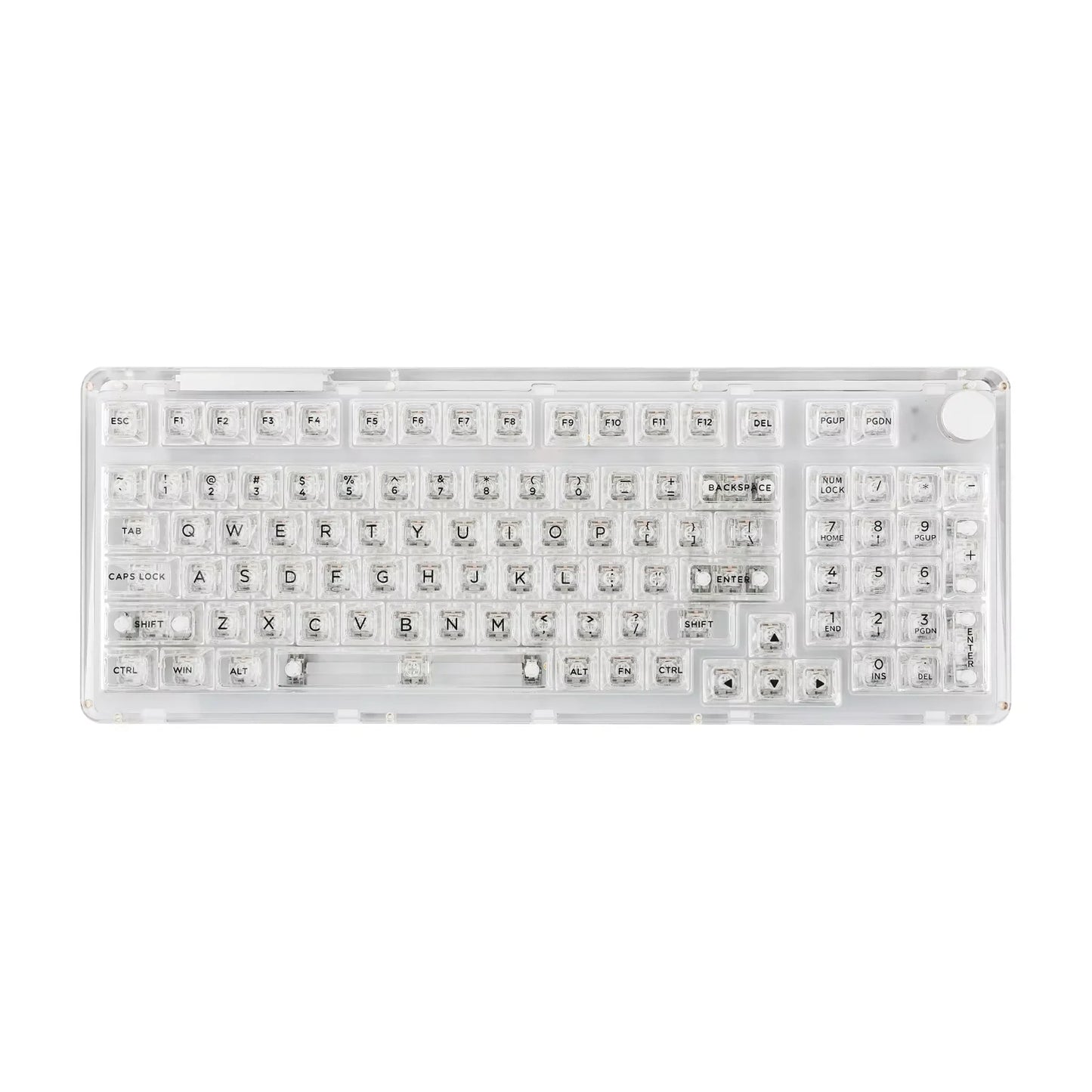 KiiBOOM Phantom 98-Key Plate-Mounted Mechanical Keyboard