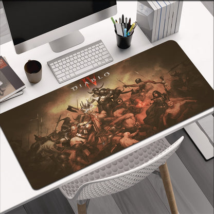 Anti-slip Computer Desk Mat of Diablo