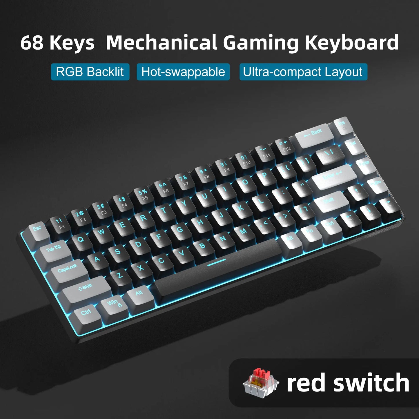 MageGee 60% Mechanical Gaming Keyboard