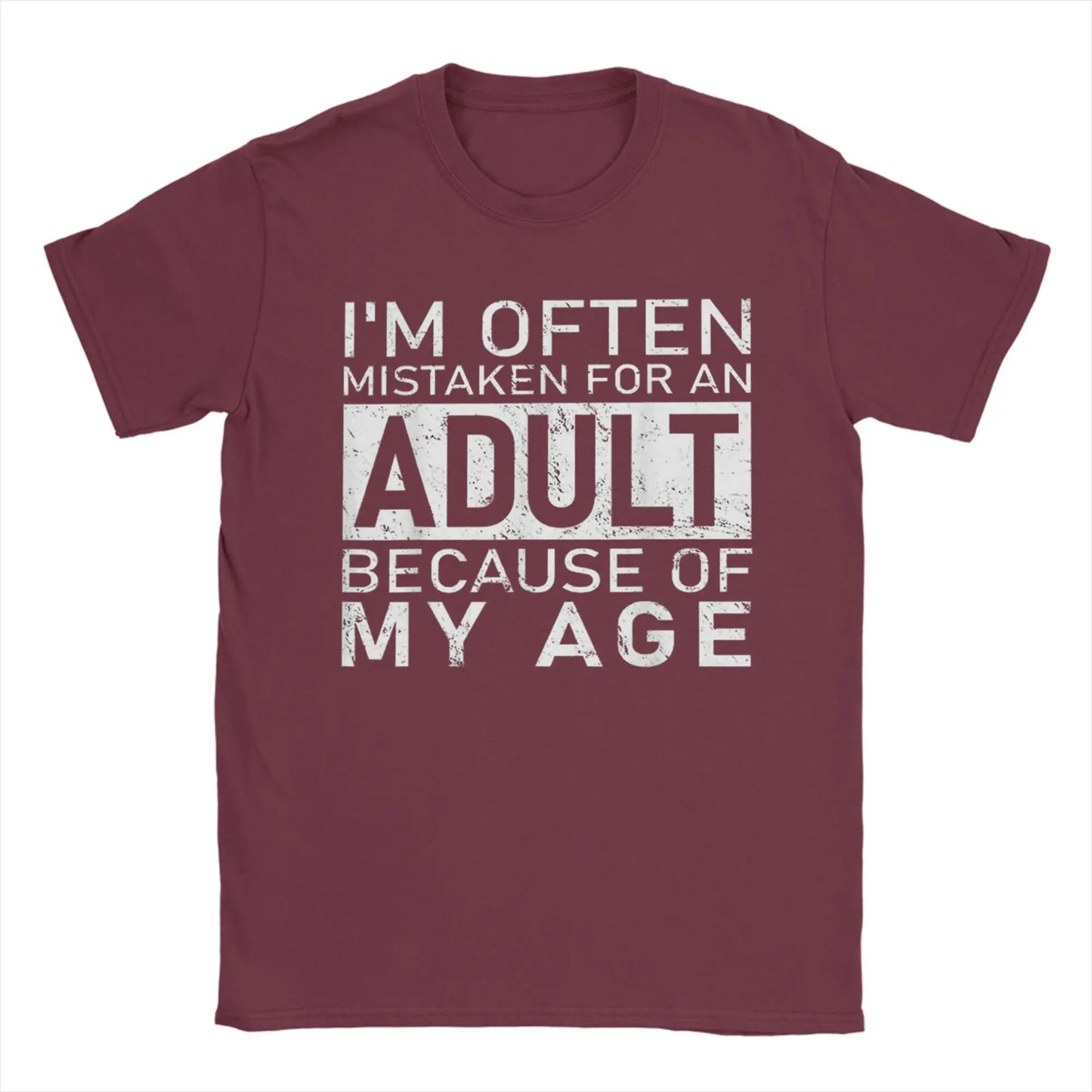 Mistaken for an Adult Mens Graphic Tee