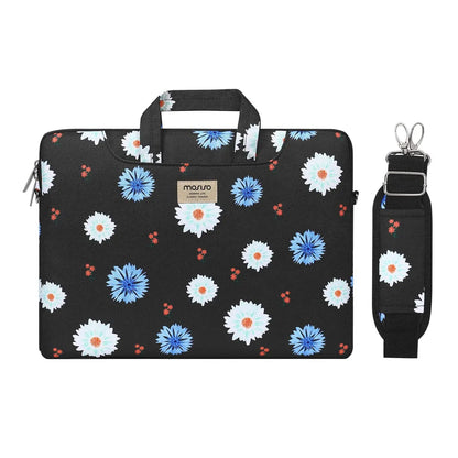 MOSISO Printed Laptop Shoulder Bag – 13–17.3 Inch