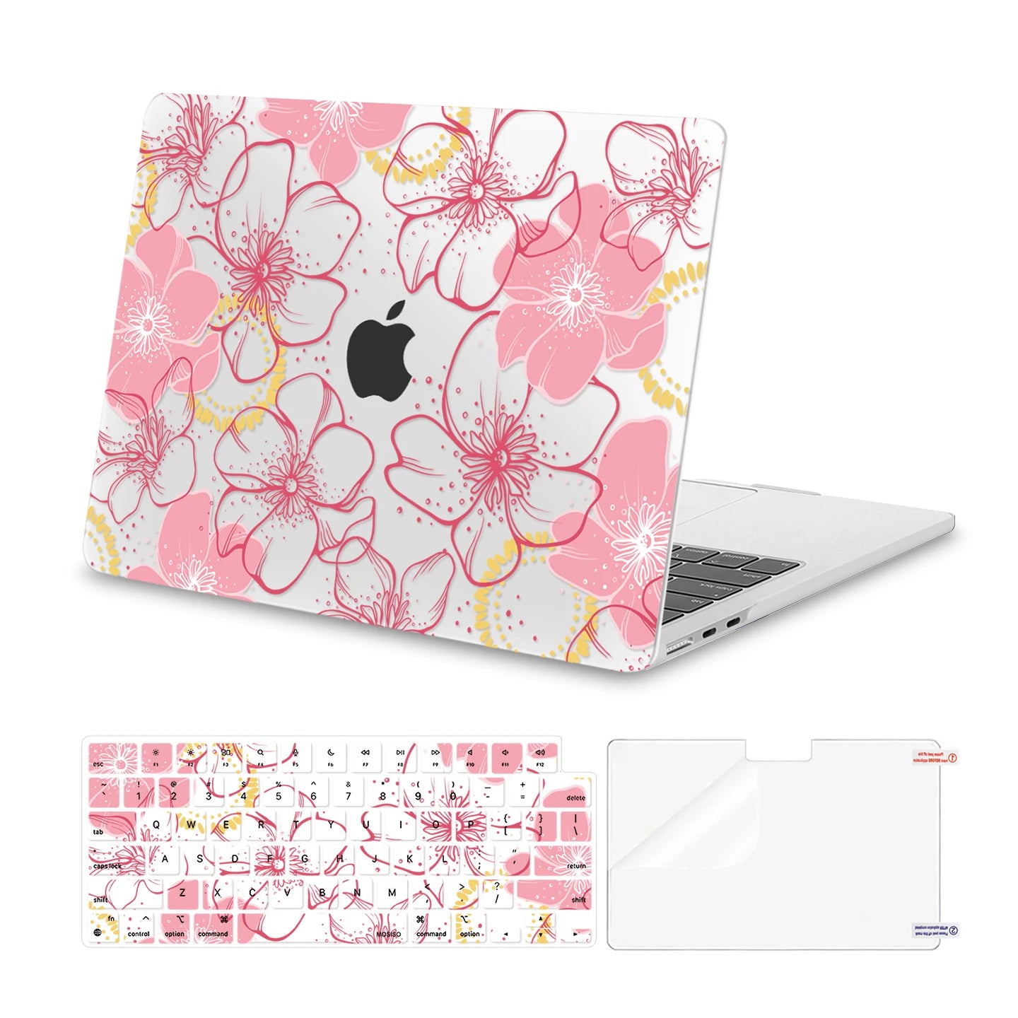 Colourful Hardshell Protective Laptop Case (for Macbook)