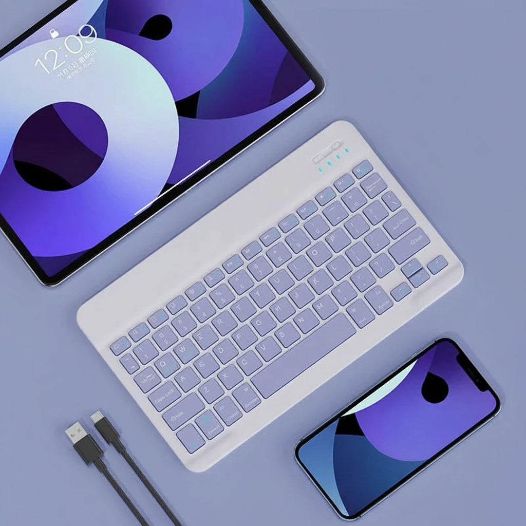 Pastel Magnetic Tablet Keyboard