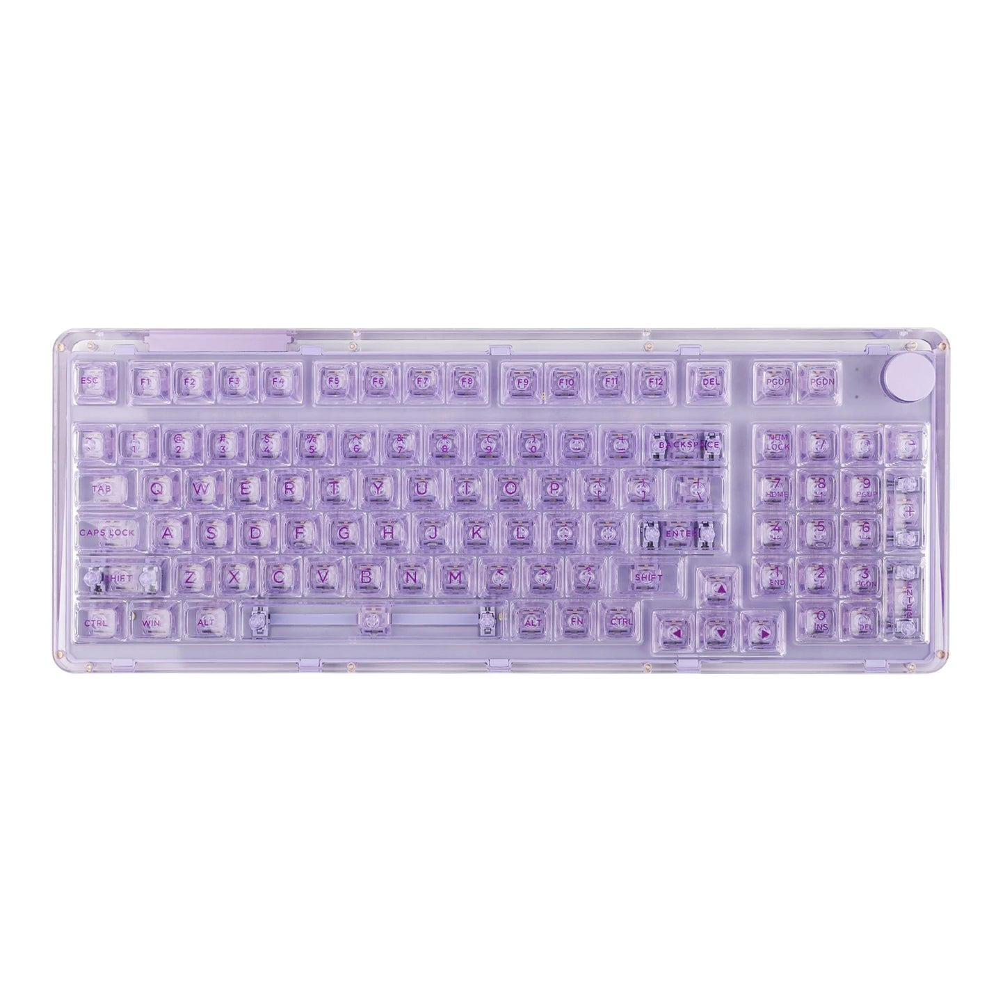 KiiBOOM Phantom 98-Key Plate-Mounted Mechanical Keyboard