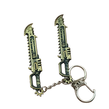 Keychain of Warhammer 40K Chain Saw