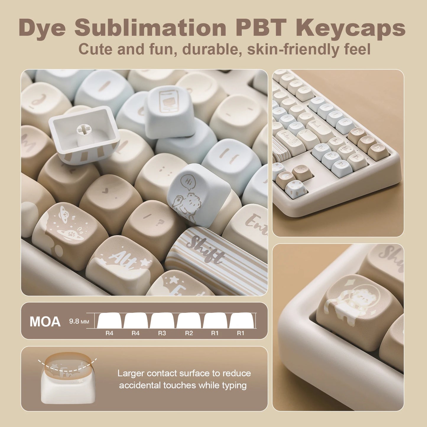 YUNZII B87 Butter Mechanical Gaming Keyboard