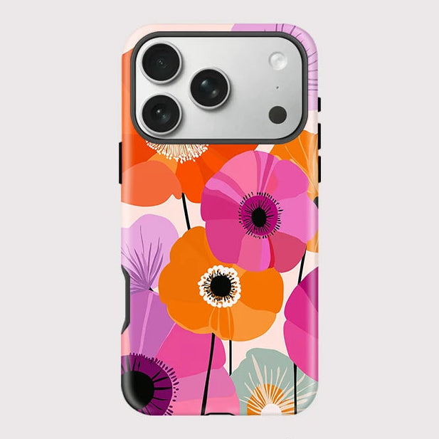 Colourful Poppies Phone Case (for iPhone)