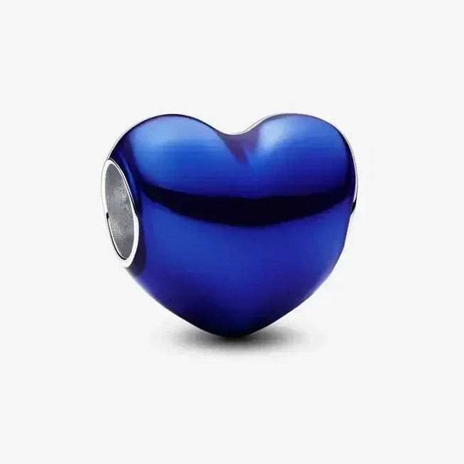 Romantic Hearts Sterling Silver Bracelet Charm