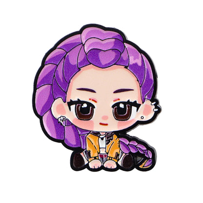 Enamel Pins of Kawaii Huntrix