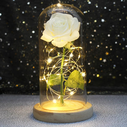 Enchanted Rose LED Dome Light